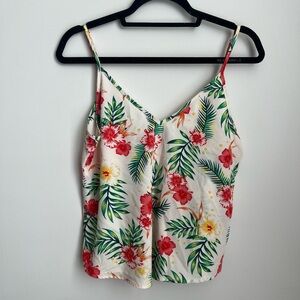 SHEIN Tropical Floral Tank S